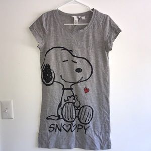 SNOOPY pajama dress